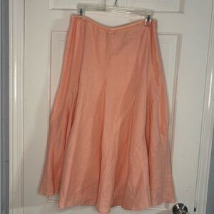 Liz Claiborne Coral A-Line Skirt